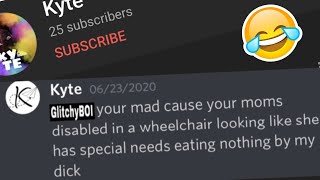 Reacting To My New BIGGEST Hater @YTGlitchyBOI