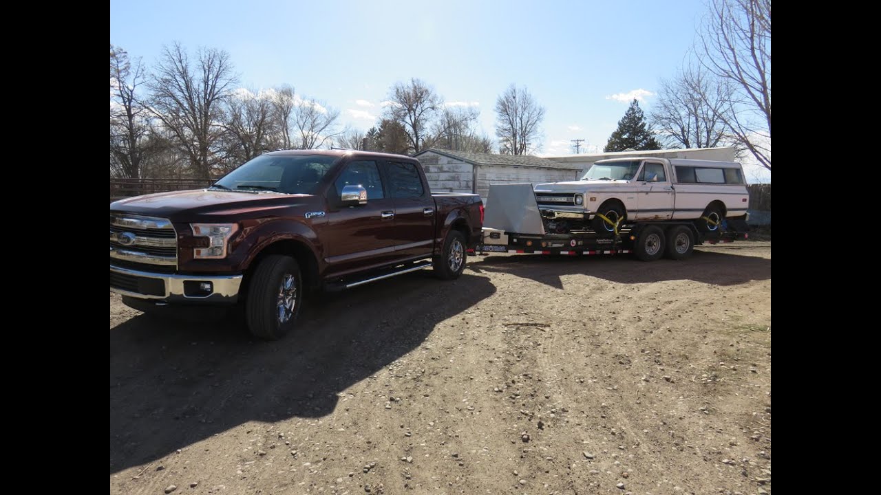 2016 Ford F150 with Pro Backup Assist, 5.0L V-8 Towing in the Rockies 2016 Ford F 150 5.0 L Towing Capacity