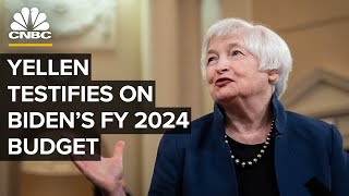 Treasury Secretary Janet Yellen testifies on Biden's budget for fiscal year 2024 — 3/10/23