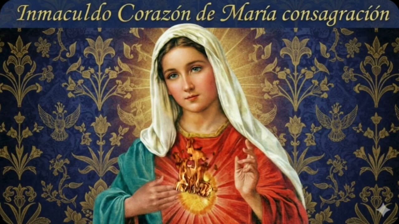 CONSAGRACIÓN AL INMACULADO CORAZÓN DE MARIA  Viernes 6 de Marzo de 2026