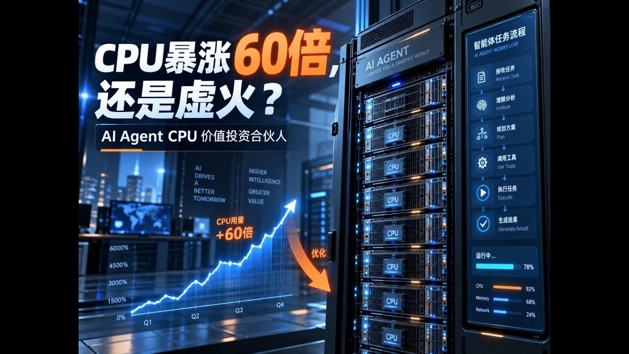 AI Agent让CPU用量暴涨60倍，优化却可能省掉一半 - YouTube