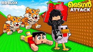 Shinchan Saves Brainrots from the WILDEST Animals in Roblox! 🐾😱