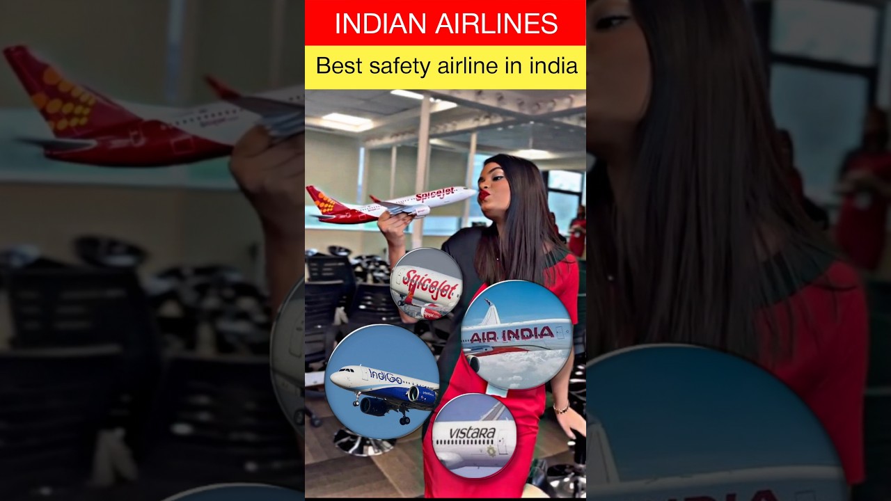 safest airlines in india // top indian airlines 