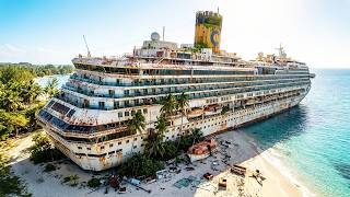 Cruise Ship Costa Concordia Left Abandoned on a Tropical Island We Brought It Back to Life