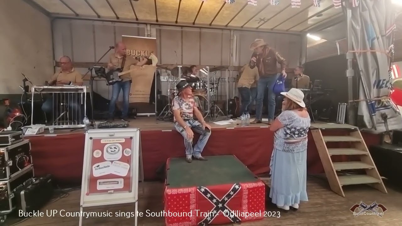 Buckle UP Countrymusic sings te Southbound Train -  Odiliapeel 2023