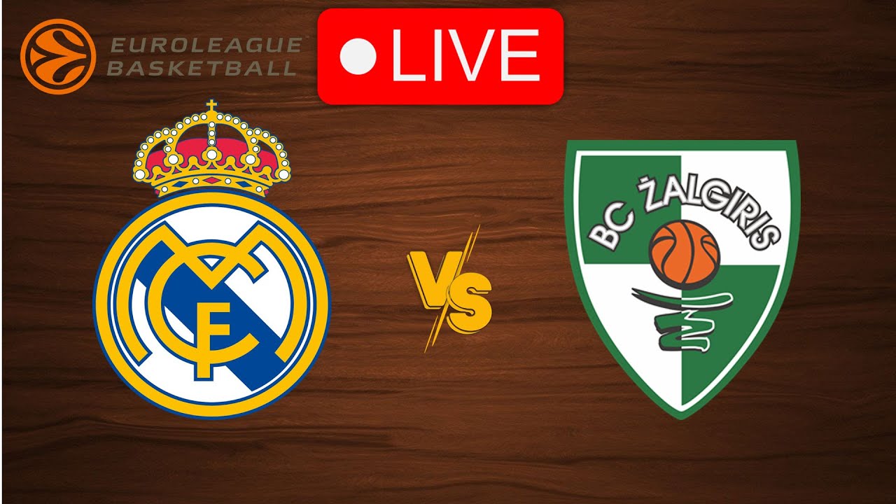 Real madrid vs zalgiris