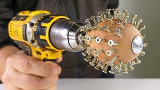 TRUCO PARA TU TALADRO - IDEA BRILLANTE FÁCIL DE HACER