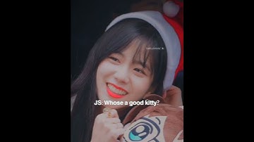Whose a good kitty?🐱💗 #vsoo #taesoo #taehyung #jisoo