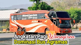 Ngabseni  Bus AKAP Pagi di Terminal Wonogiri; Dominasi Bus Agramas BM