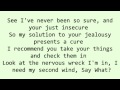 Miniature de la vidéo de la chanson Jealousy Woes Ii