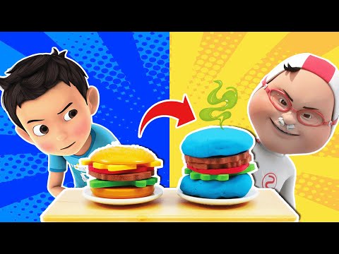 이상한 햄버거 <strong>가게</strong>🍔🍟_헬로카봇 <strong>장난감</strong> 상황극