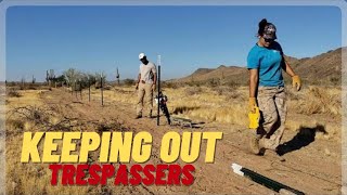 Fencing In Our 5 Acre Arizona Desert Off Grid Homestead