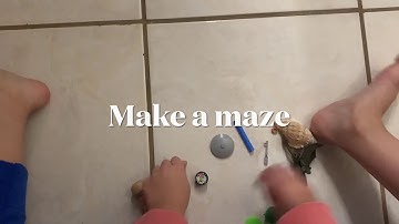 Making a Maze with random objects