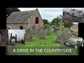 Fettercairn Royal Arch and a drive in the car to Edzell. Historic Scotland