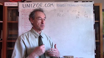 Unizor - Probability - Advanced Problems 1