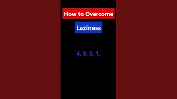 How to Overcome Laziness 🚀 #overcomelaziness #stopprocrastinating #selfimprovement