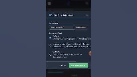 4 - Creating SubDomain & Generating SSL Certificate | ZaddyHost @thezaddystudio 