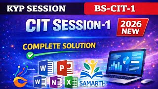 KYP New CIT Session 1 l All Practical Question Solved l #kypcourse #kypitsolution #kyp #cit1