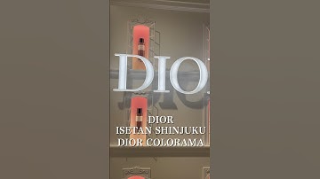 ディオール伊勢丹新宿店のイベントの世界観が素敵すぎた…  #dior #Shorts