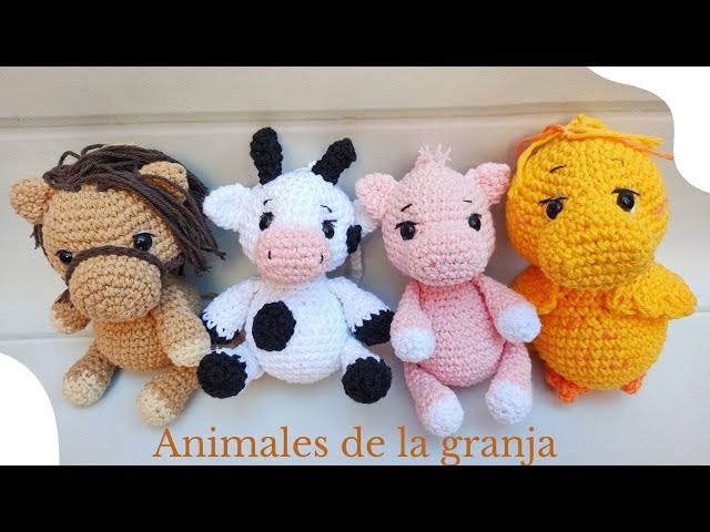 Kit de ganchillo para principiantes, kit de animales de ganchillo Amigurumi  con tutoriales en video paso a paso, paquete de inicio de tejido para