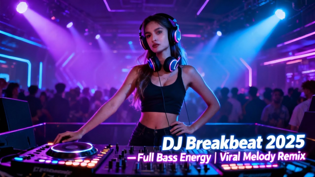 🔥 DJ Breakbeat 2025 — Full Bass Energy | Viral Melody Remix