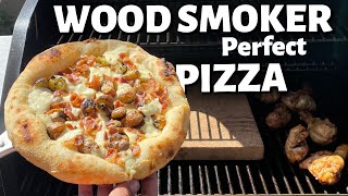 Perfect Neapolitan Pizza Cooked in a Wood Smoker