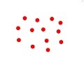 Numbers 0-20 Red dots | Glenn Doman Flash Cards