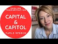 How to Pronounce CAPITAL & CAPITOL - American English Pronunciation Lesson