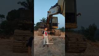 ALAT BERAT EXCAVATOR‼️#mrkantara #construction #konstruksi #alatberat #shorts #workout