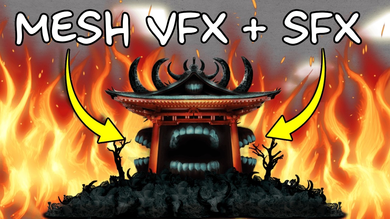 Mesh VFX and SFX To Use In Your JJS Custom Movesets (Jujutsu ...