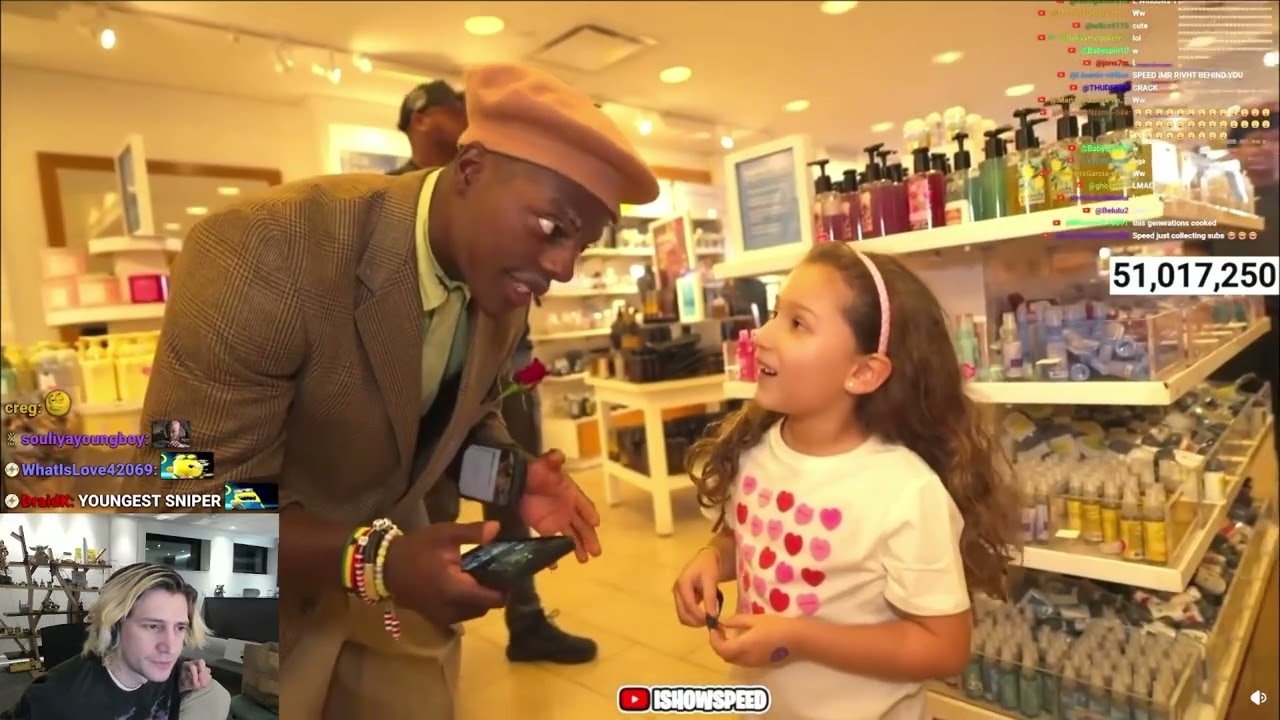 iShowSpeed ​​советует юному фанату спрашивать разрешения у родителей, прежде чем смотреть его тра...