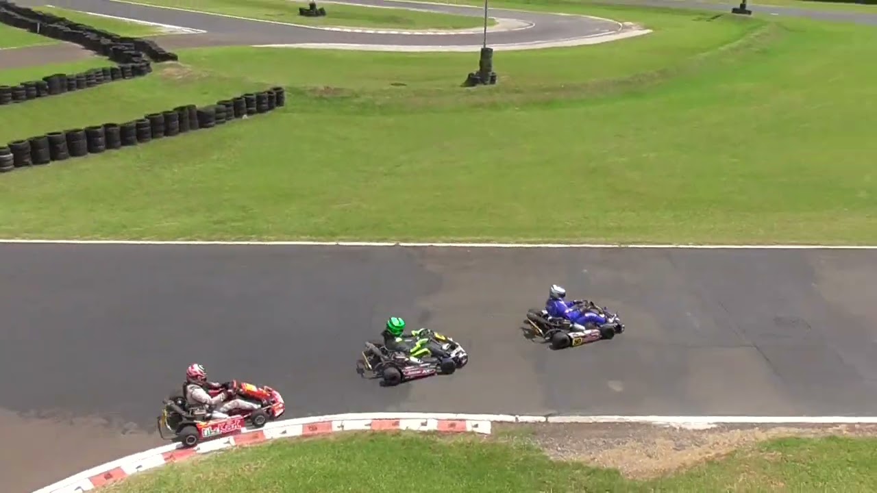 The final pro clubman retro karting Australia