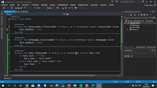 5th Bach Thursday 06/09/22 - First example of using the Timer control in Visual Basic.Net