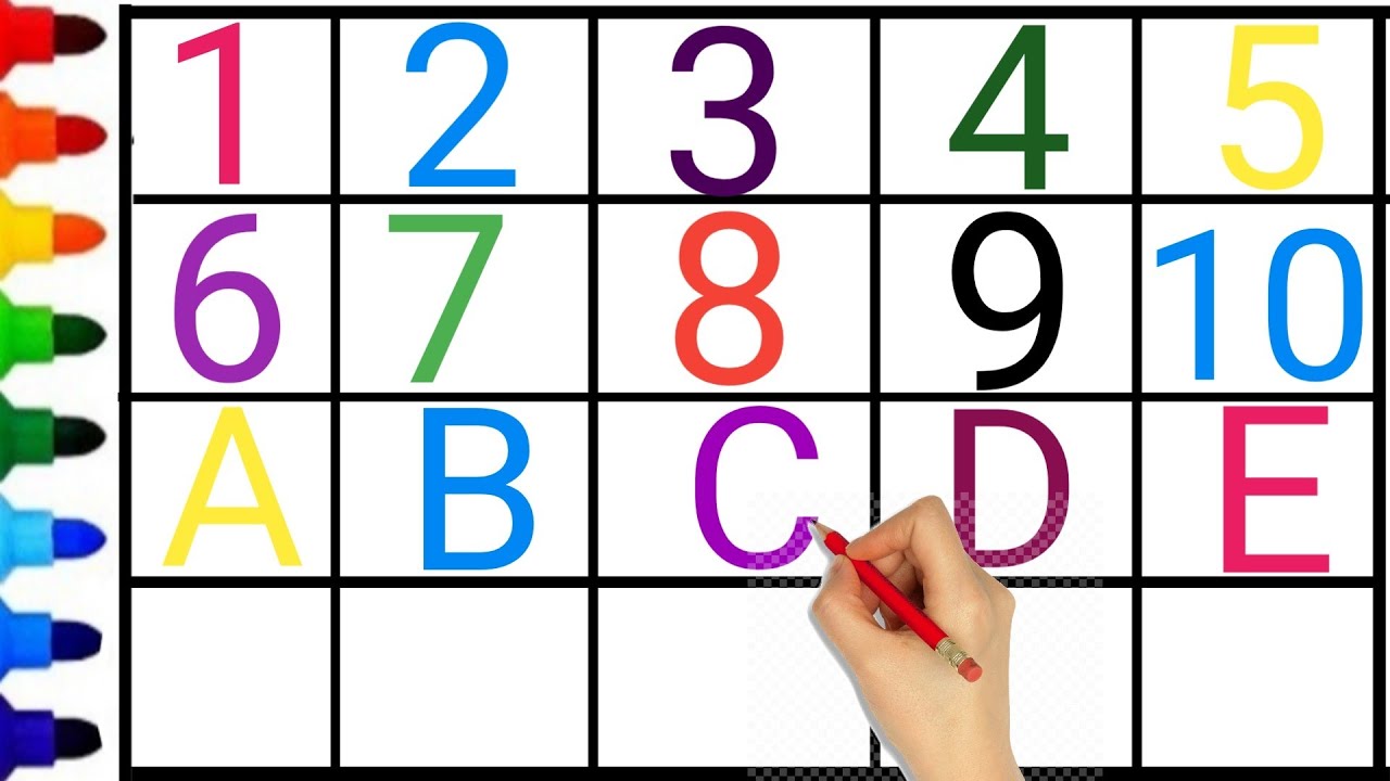 A For Apple B For Ball English Alphabet ABCDEFG And 12345678 Number a-for-apple-b-for-ball-english-alphabet-abcdefg-and-12345678-number