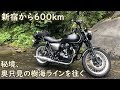 新宿から日帰り600kmツーリング　秘境、奥只見の樹海ラインを往く[W800 Street]