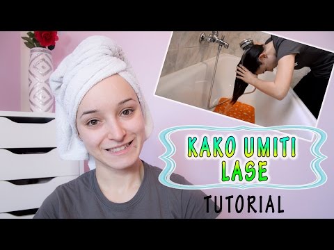 Video: Kako Pravilno Umiti Lase