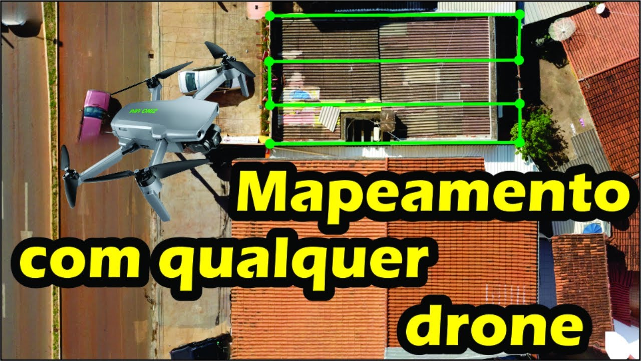 Como fazer mapeamento com qualquer drone - YouTube