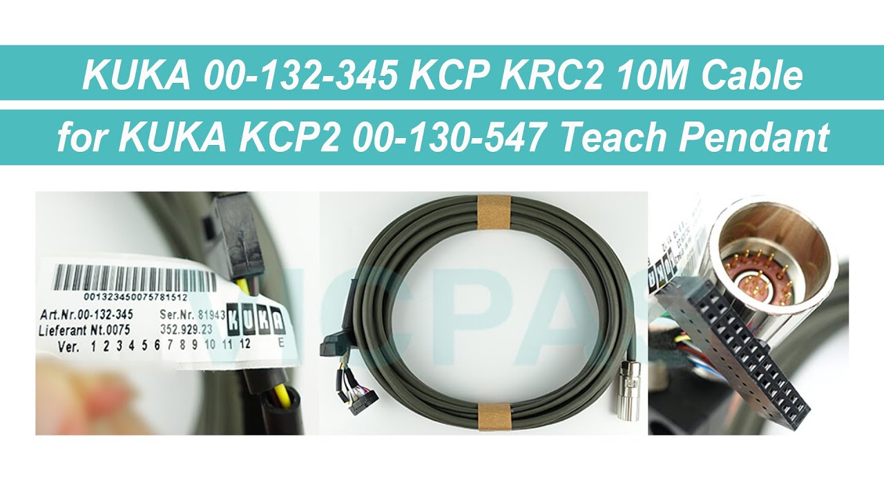 Cavo 10 Metri Per KUKA KR C2 KCP2 – Linea Insegnamento Robot Per Ciondolo 00-130-547 - Foto 2