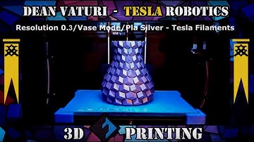 3D Printed - Vase - FlashForge creator.