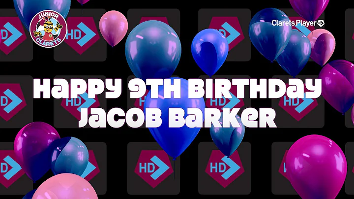 Happy Birthday Jacob Barker