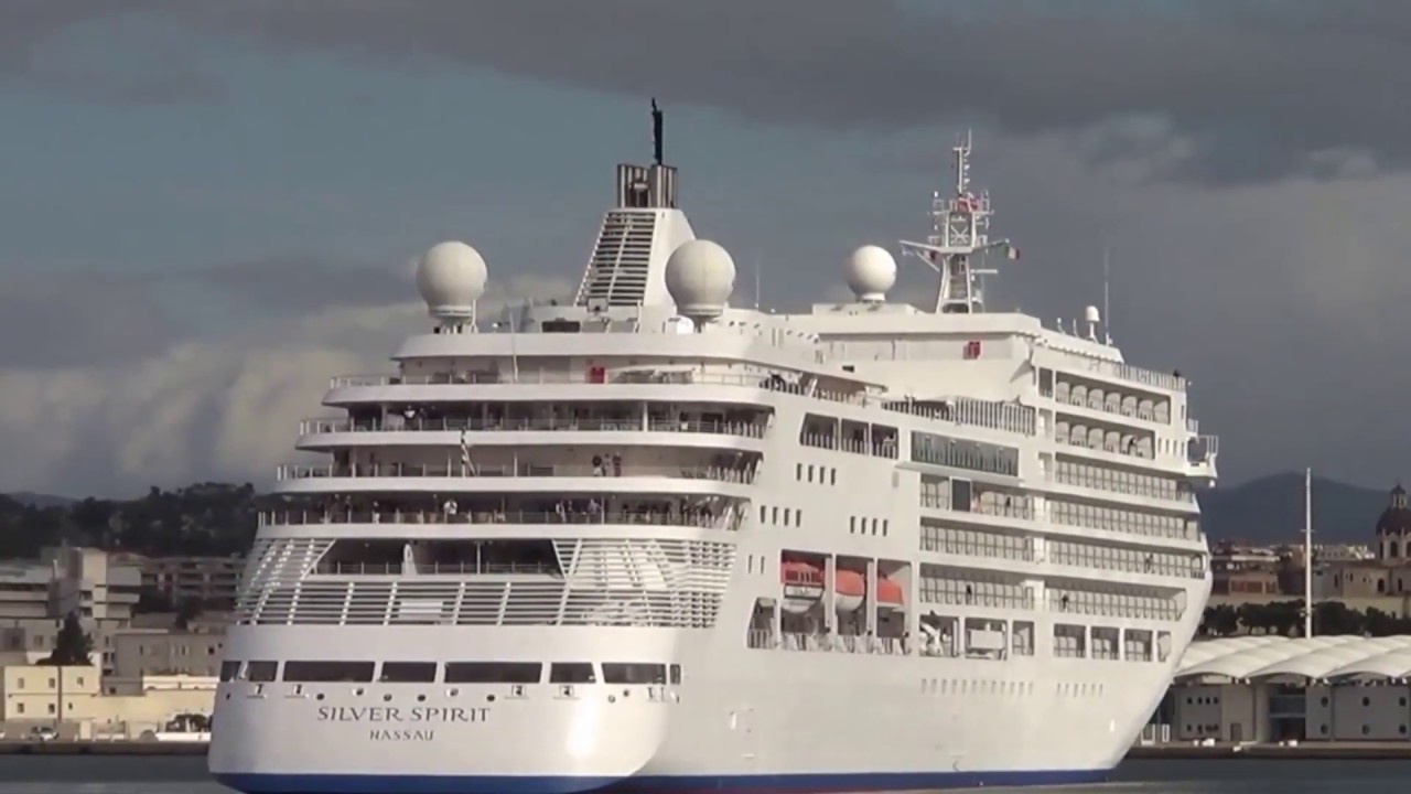 Silversea Cruises Silver Spirit Terminal Crociere Di Cagliari Youtube