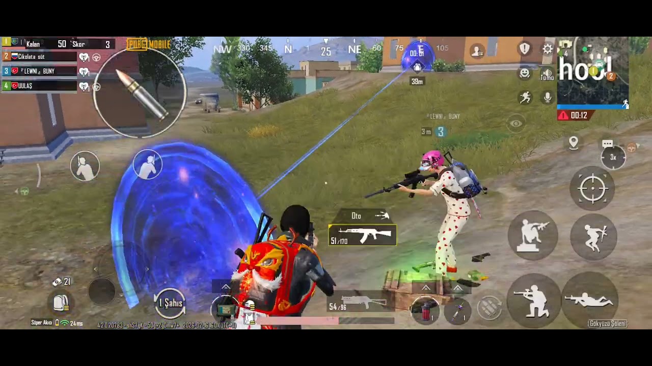 HERKESE RUSH ATTIK | PUBG