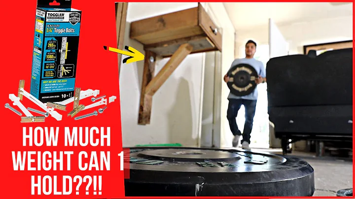 I Tested How Much Weight a Single Toggler SnapToggle Bolt Could Hold