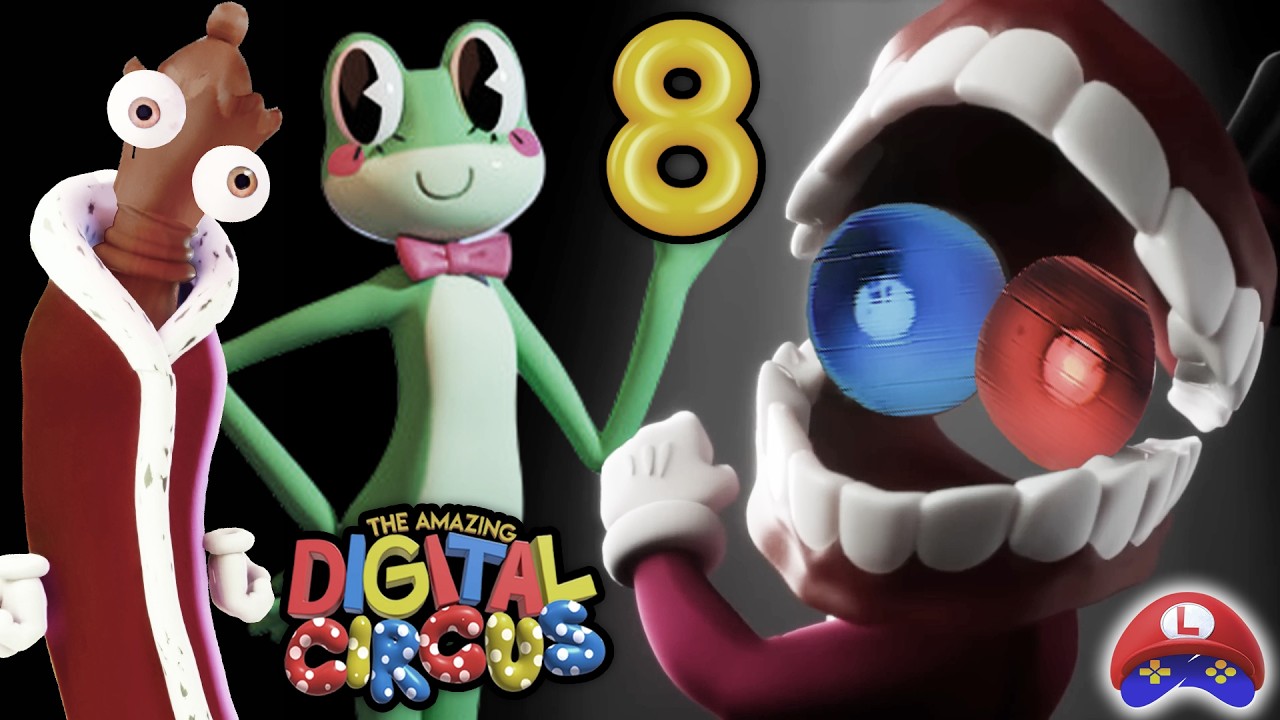 Абстрактные персонажи вернутся в 8-м эпизоде ​​- THE AMAZING DIGITAL CIRCUS