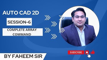 Rectangular Array in AutoCAD