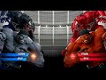 Black Hulk Venom vs. Carnage Red Hulk Fight - Marvel vs Capcom Infinite PS4 Gameplay