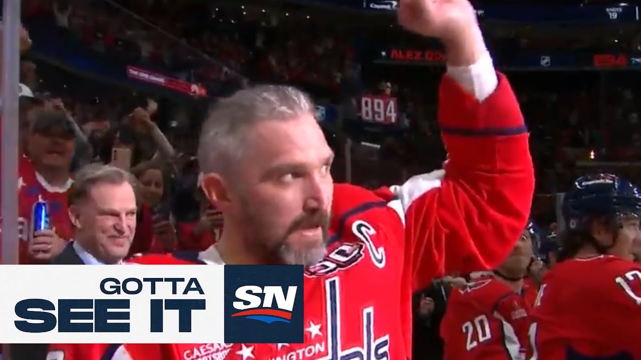 Gotta See It: Alex Ovechkin Ties Wayne Gretzky's All-Time Goals Record