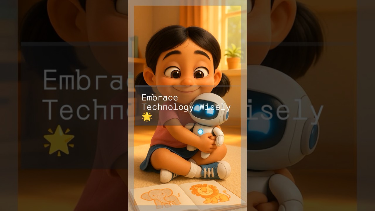 ✨ Maya & Her Magic Robot 🤖 | Kids 3D Cartoon Story | Learning with Technology 📚💡 