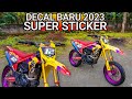 DECAL BARU CECE 2023 CRF 150 L SUPER STICKER