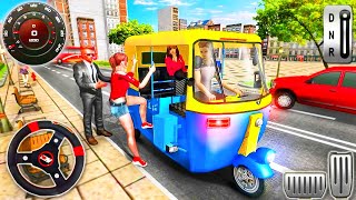 Tuk Tuk Auto Driving 3D - City Passengers Pickup & Drop Game | Android Gameplay  screenshot 2
